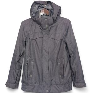 Firefly Adeline Women Winter Coat Gray M Aquabase Waterproof Outdoor Ski Jacket